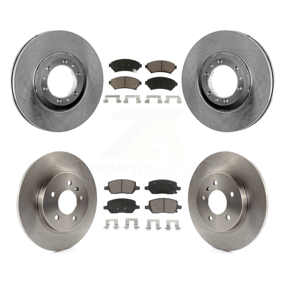 Disc Rotors and Ceramic Brake Pads Kit-K8C-103291 - Kit.bestparts.ca