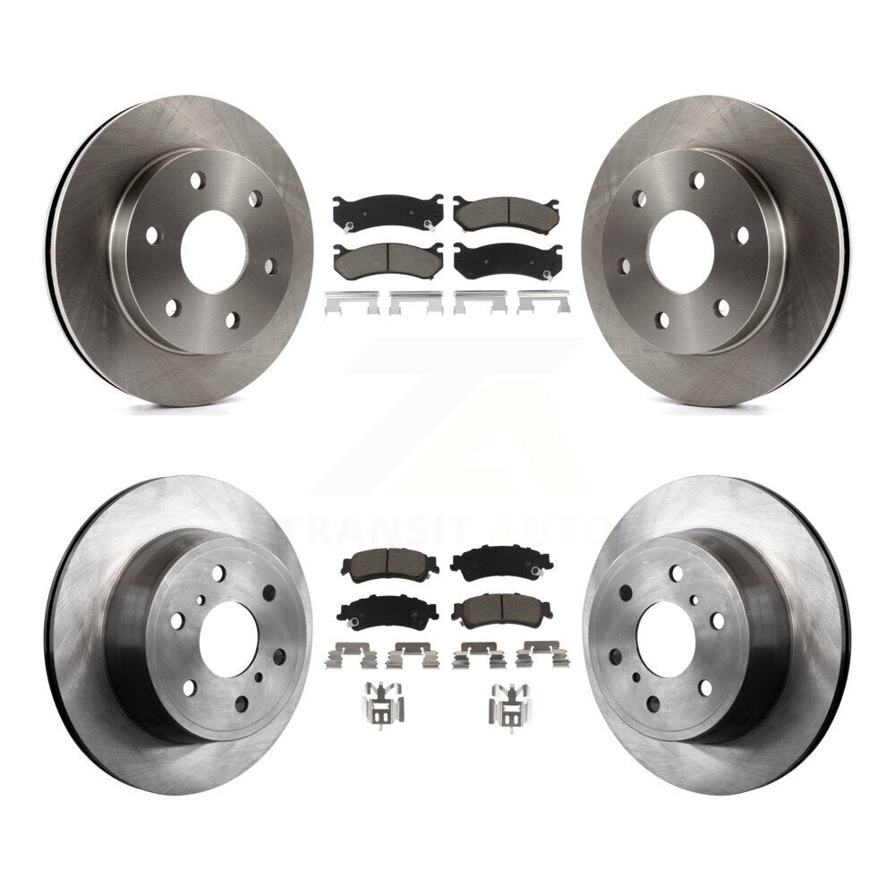 Disc Rotors and Ceramic Brake Pads Kit-K8C-103293 - Kit.bestparts.ca