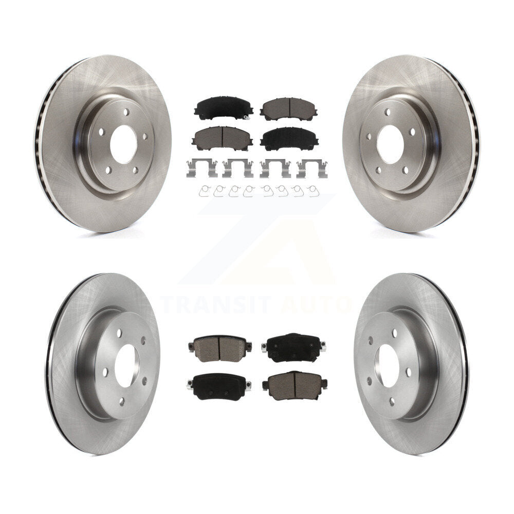Disc Rotors and Ceramic Brake Pads Kit-K8C-103295 - Kit.bestparts.ca
