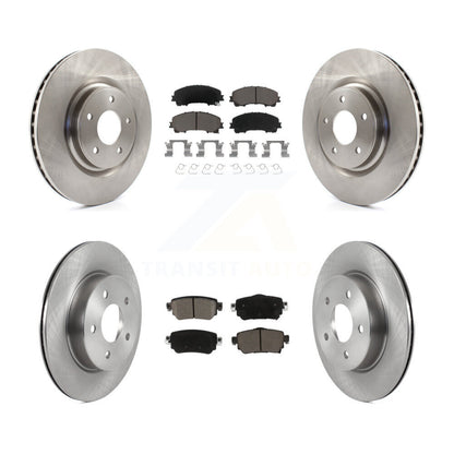 Disc Rotors and Ceramic Brake Pads Kit-K8C-103295 - Kit.bestparts.ca