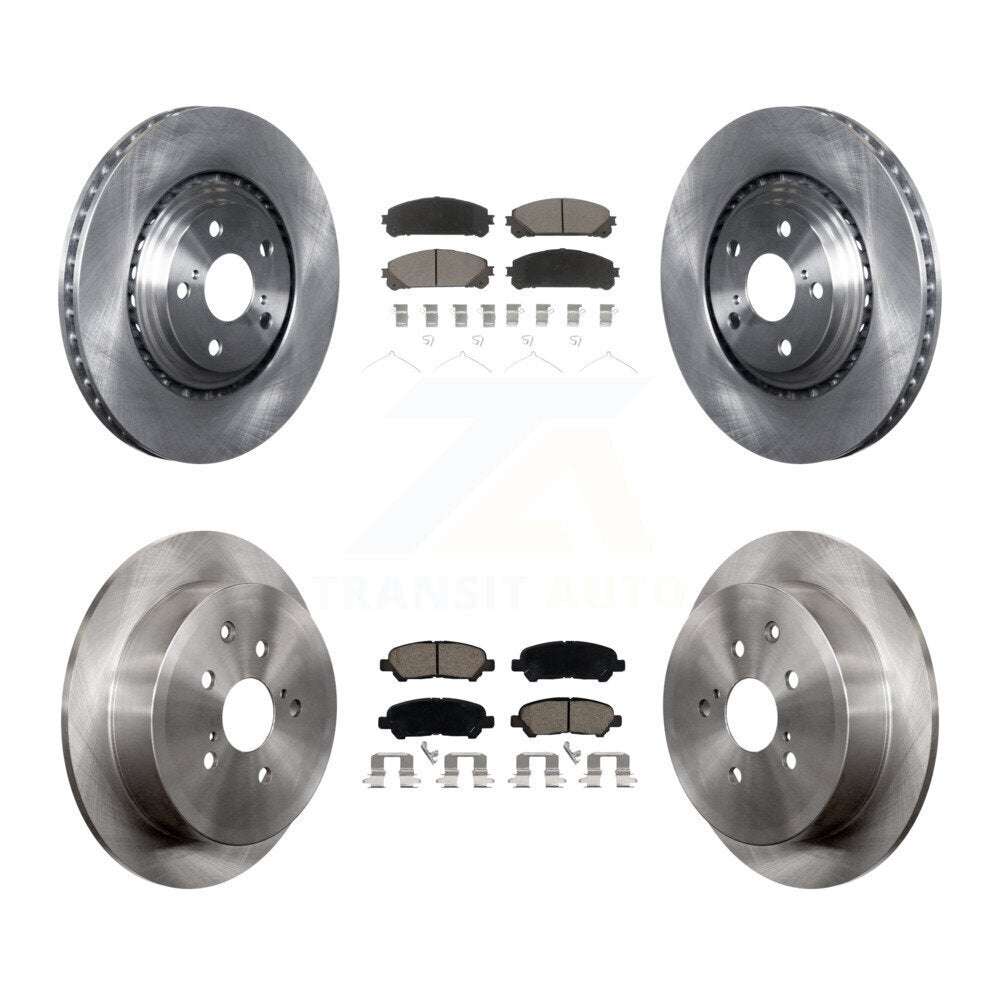Disc Rotors and Ceramic Brake Pads Kit-K8C-103296 - Kit.bestparts.ca