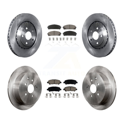 Disc Rotors and Ceramic Brake Pads Kit-K8C-103296 - Kit.bestparts.ca