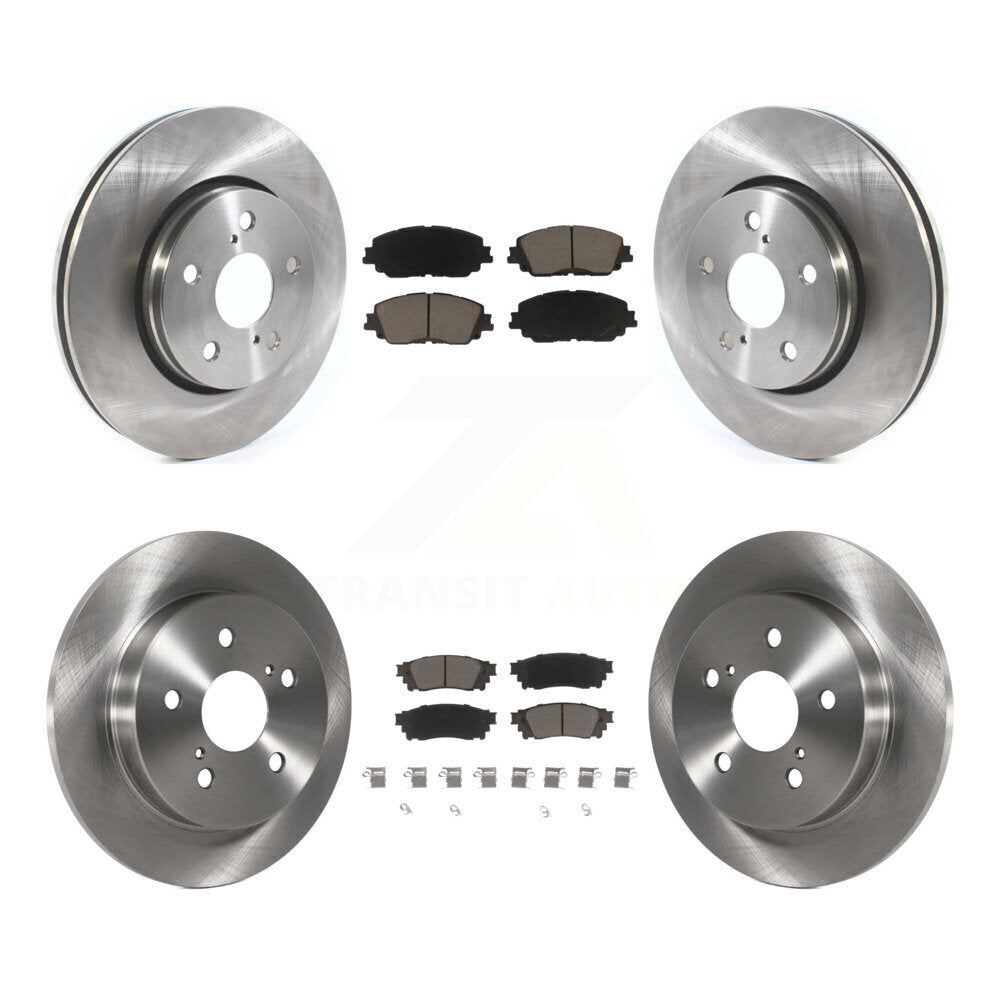 Disc Rotors and Ceramic Brake Pads Kit-K8C-103298 - Kit.bestparts.ca