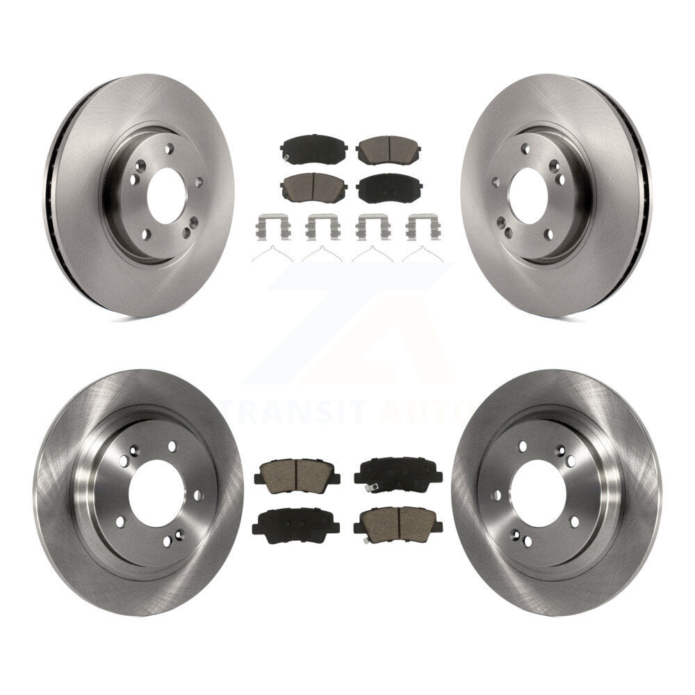 Disc Rotors and Ceramic Brake Pads Kit-K8C-103301 - Kit.bestparts.ca