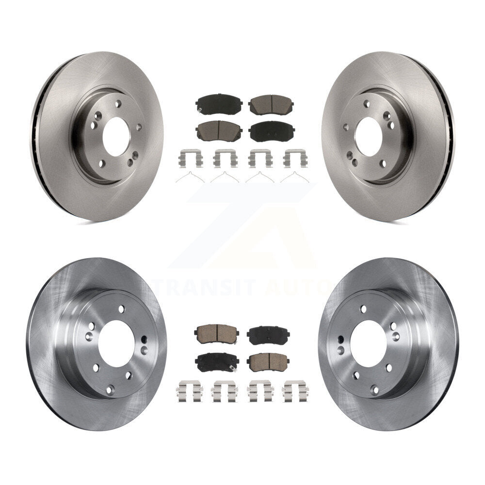 Disc Rotors and Ceramic Brake Pads Kit-K8C-103302 - Kit.bestparts.ca