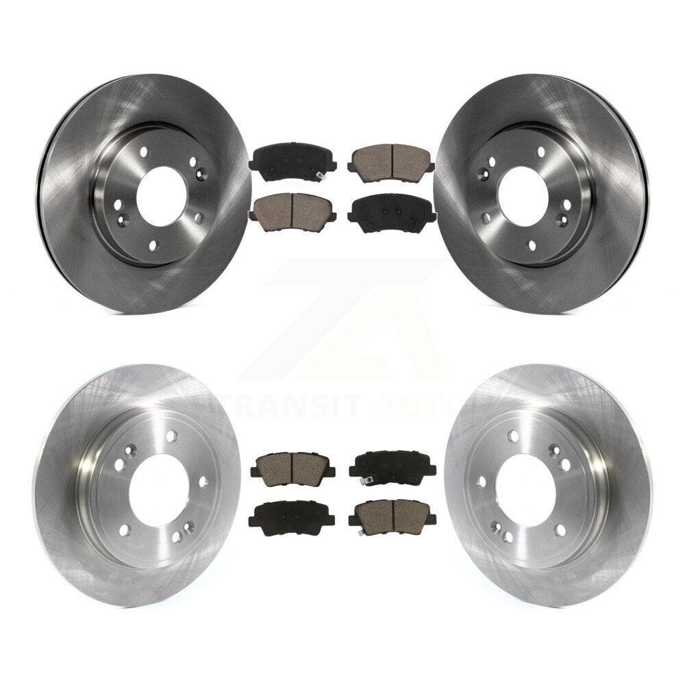 Disc Rotors and Ceramic Brake Pads Kit-K8C-103306 - Kit.bestparts.ca
