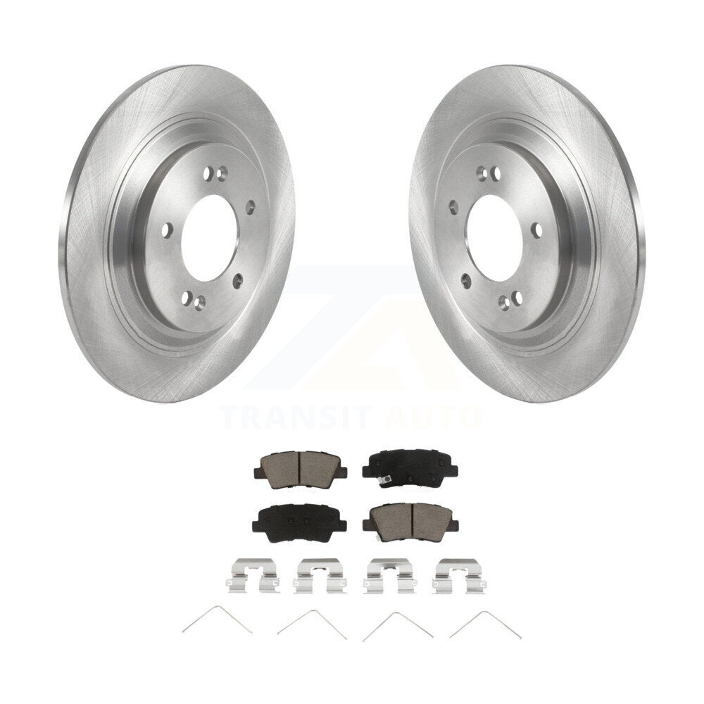 Disc Rotors and Ceramic Brake Pads Kit-K8C-103311 - Kit.bestparts.ca