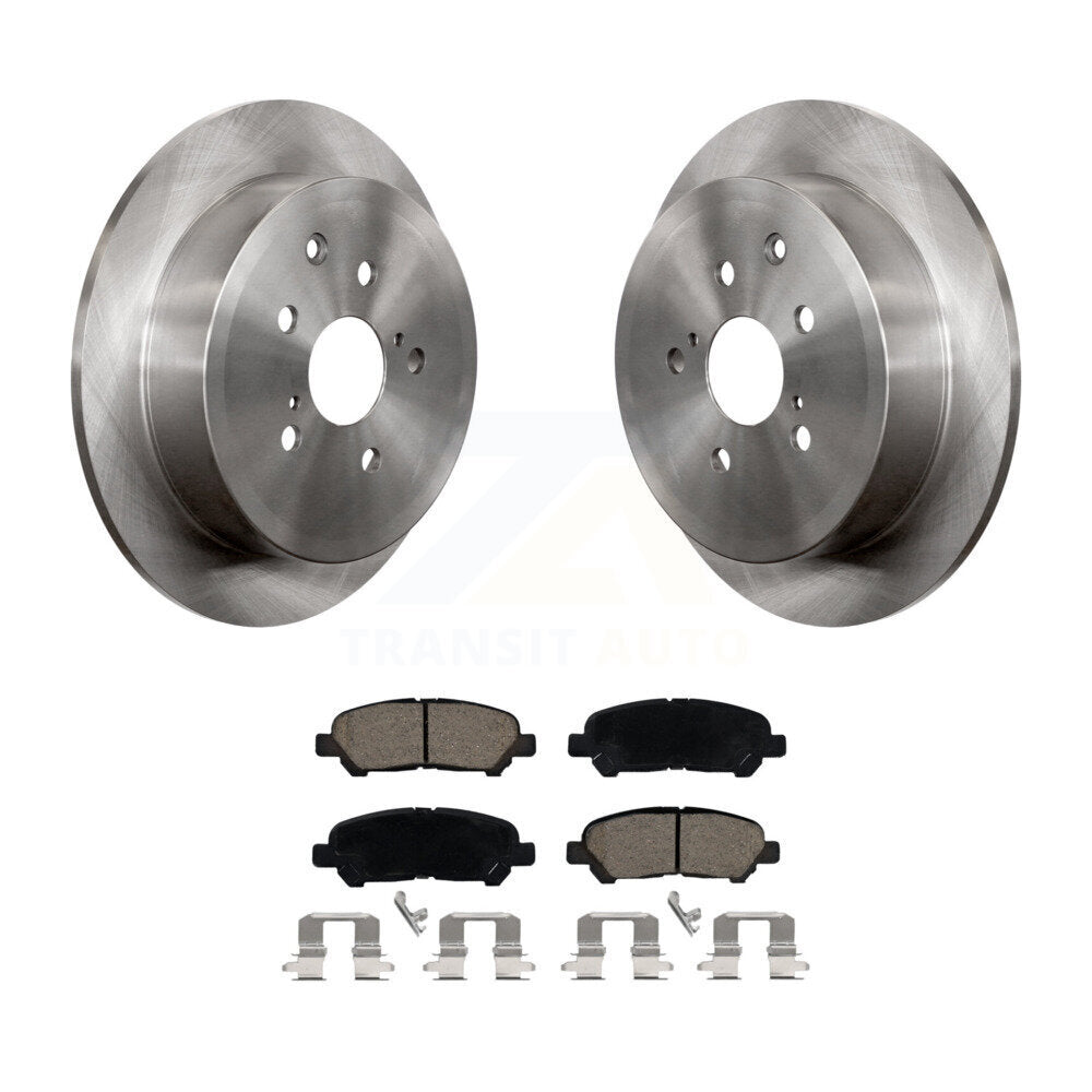 Disc Rotors and Ceramic Brake Pads Kit-K8C-103318 - Kit.bestparts.ca
