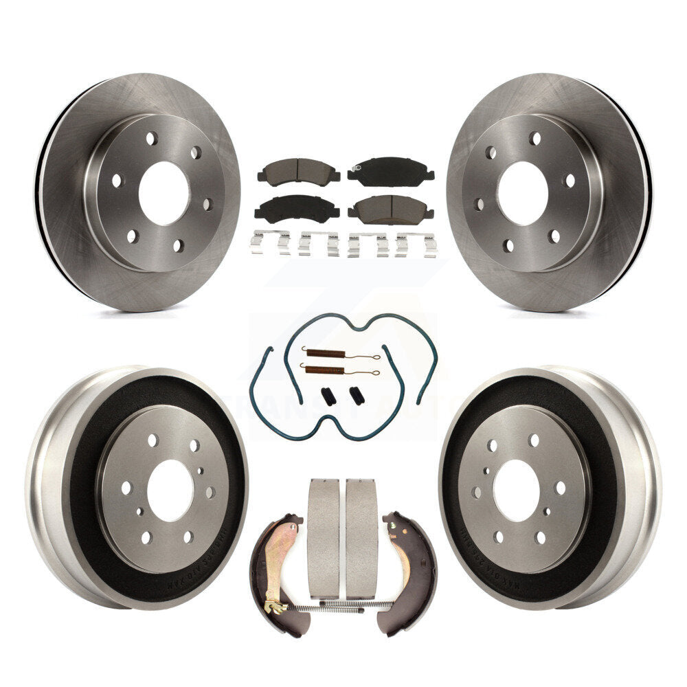 Disc Rotors and Ceramic Brake Pads Kit-K8C-103319 - Kit.bestparts.ca Kit.bestparts.ca