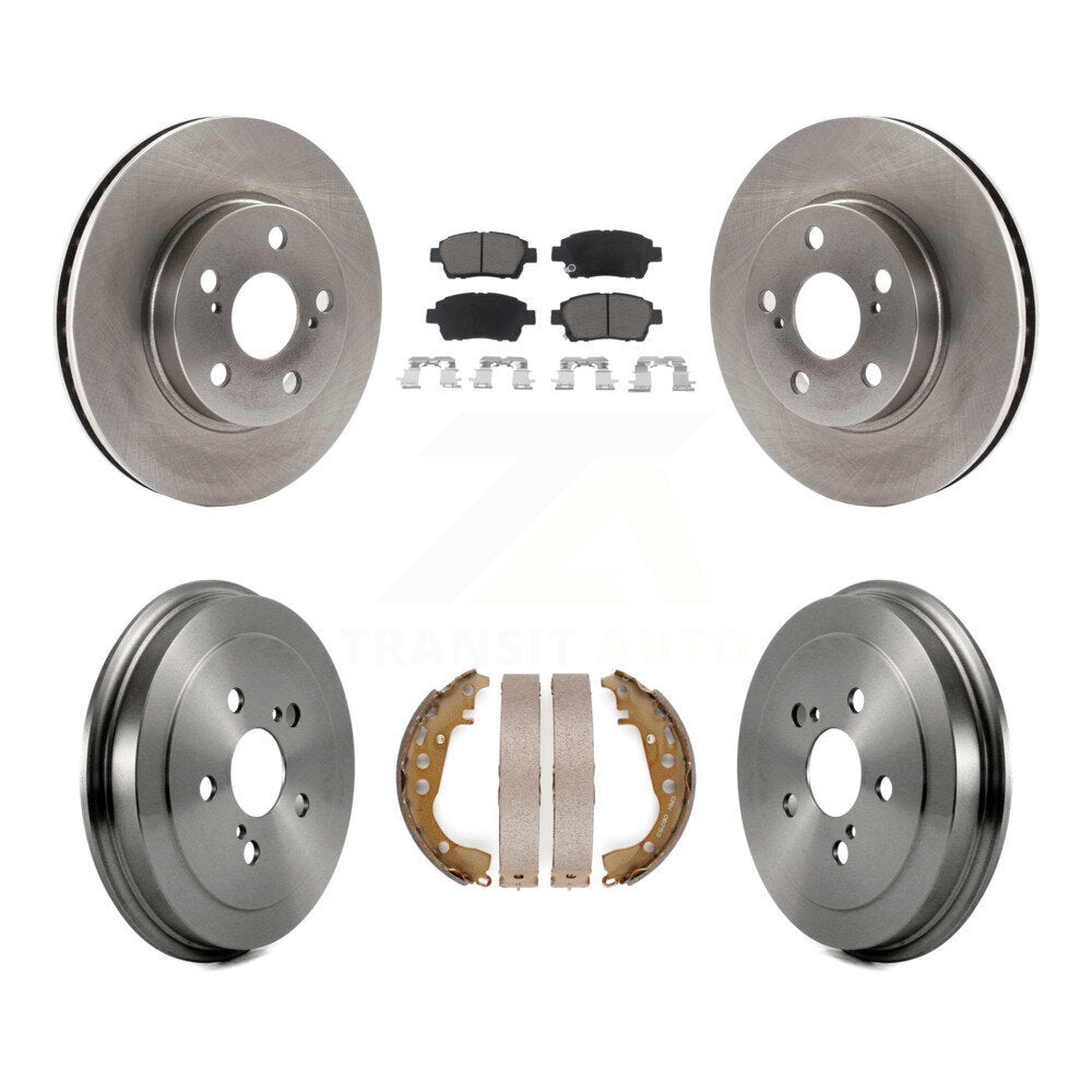 Disc Rotors and Ceramic Brake Pads Kit-K8C-103322 - Kit.bestparts.ca