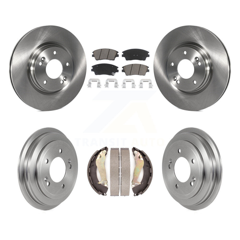 Disc Rotors and Ceramic Brake Pads Kit-K8C-103323 - Kit.bestparts.ca