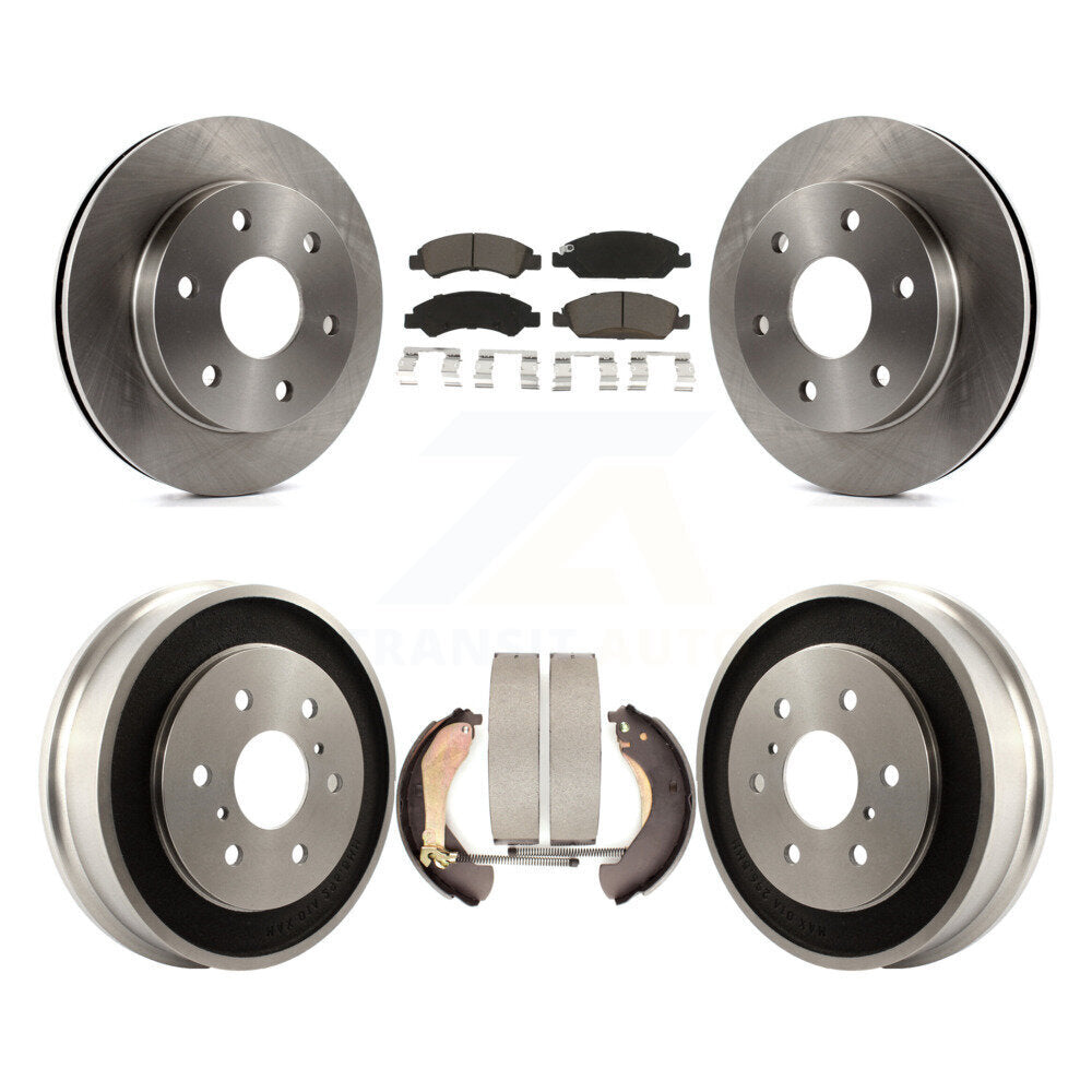 Disc Rotors and Ceramic Brake Pads Kit-K8C-103324 - Kit.bestparts.ca