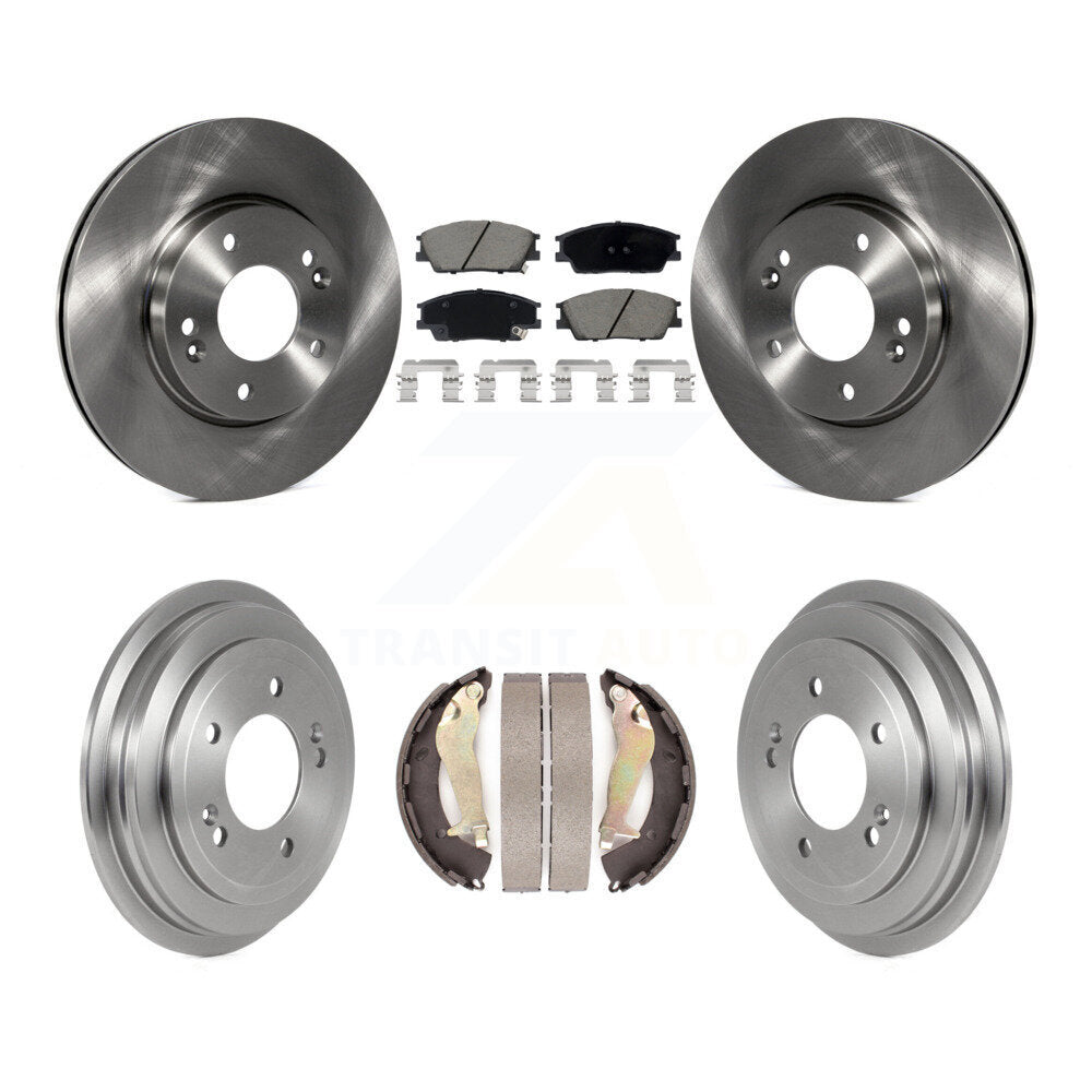 Disc Rotors and Ceramic Brake Pads Kit-K8C-103325 - Kit.bestparts.ca