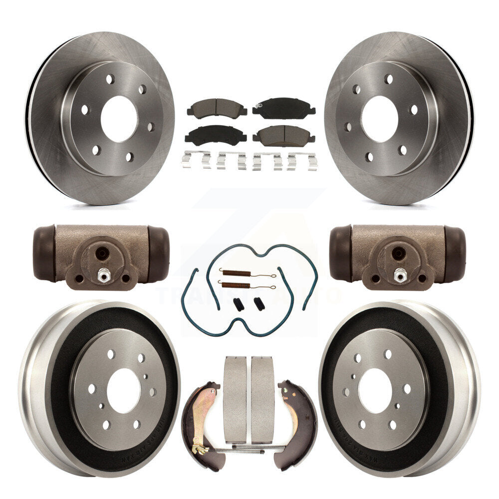 Disc Rotors and Ceramic Brake Pads Kit-K8C-103328 - Kit.bestparts.ca Kit.bestparts.ca