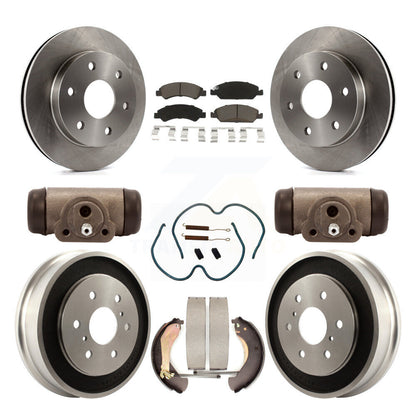 Disc Rotors and Ceramic Brake Pads Kit-K8C-103328 - Kit.bestparts.ca