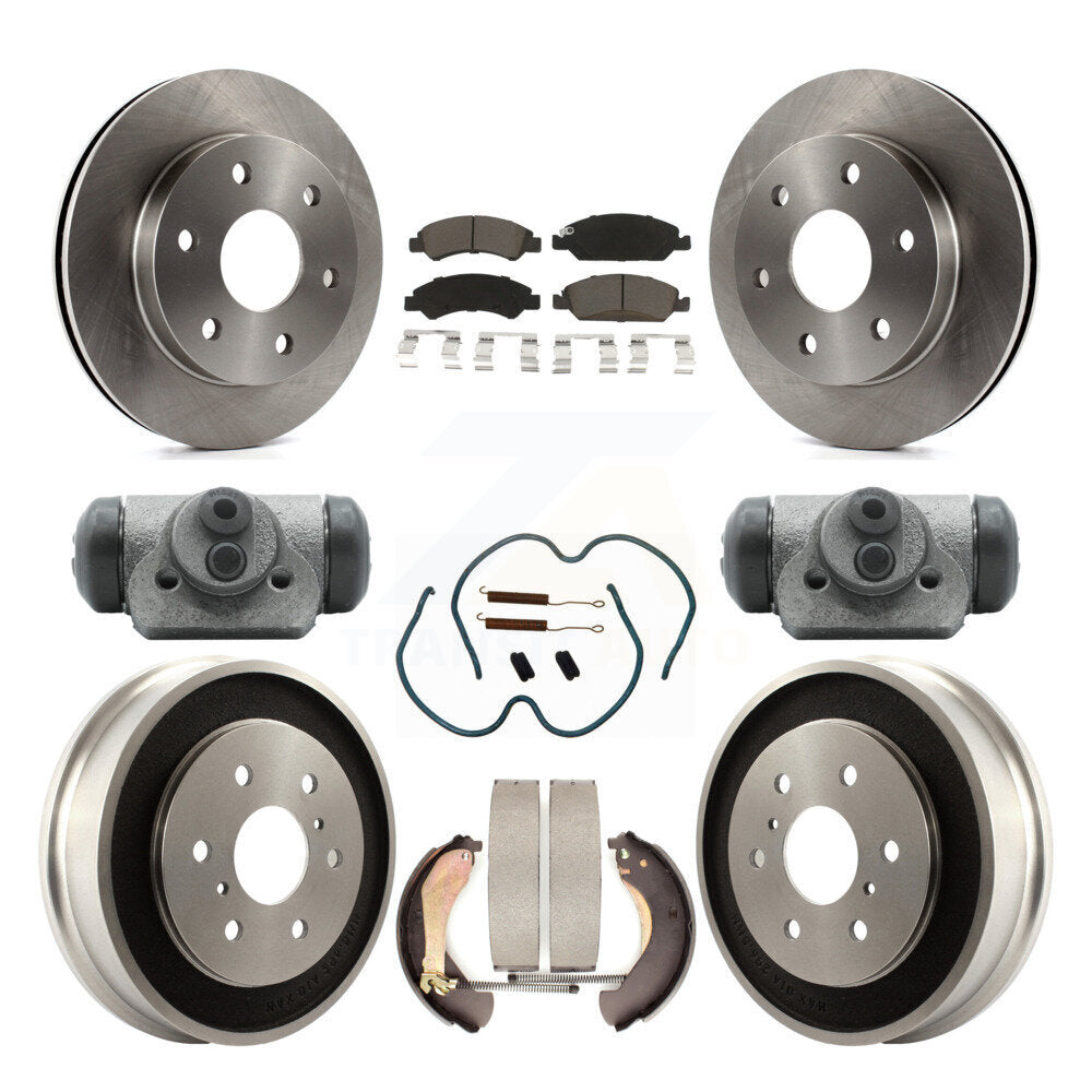 Disc Rotors and Ceramic Brake Pads Kit-K8C-103329 - Kit.bestparts.ca