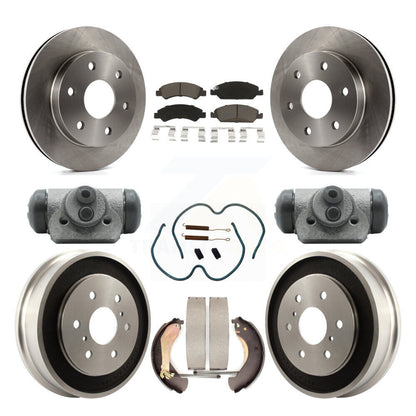 Disc Rotors and Ceramic Brake Pads Kit-K8C-103329 - Kit.bestparts.ca