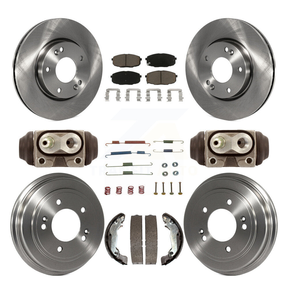 Disc Rotors and Ceramic Brake Pads Kit-K8C-103330 - Kit.bestparts.ca