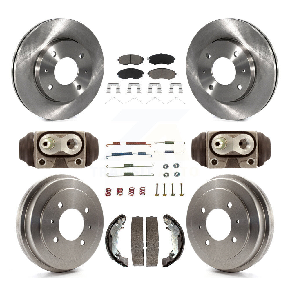Disc Rotors and Ceramic Brake Pads Kit-K8C-103333 - Kit.bestparts.ca
