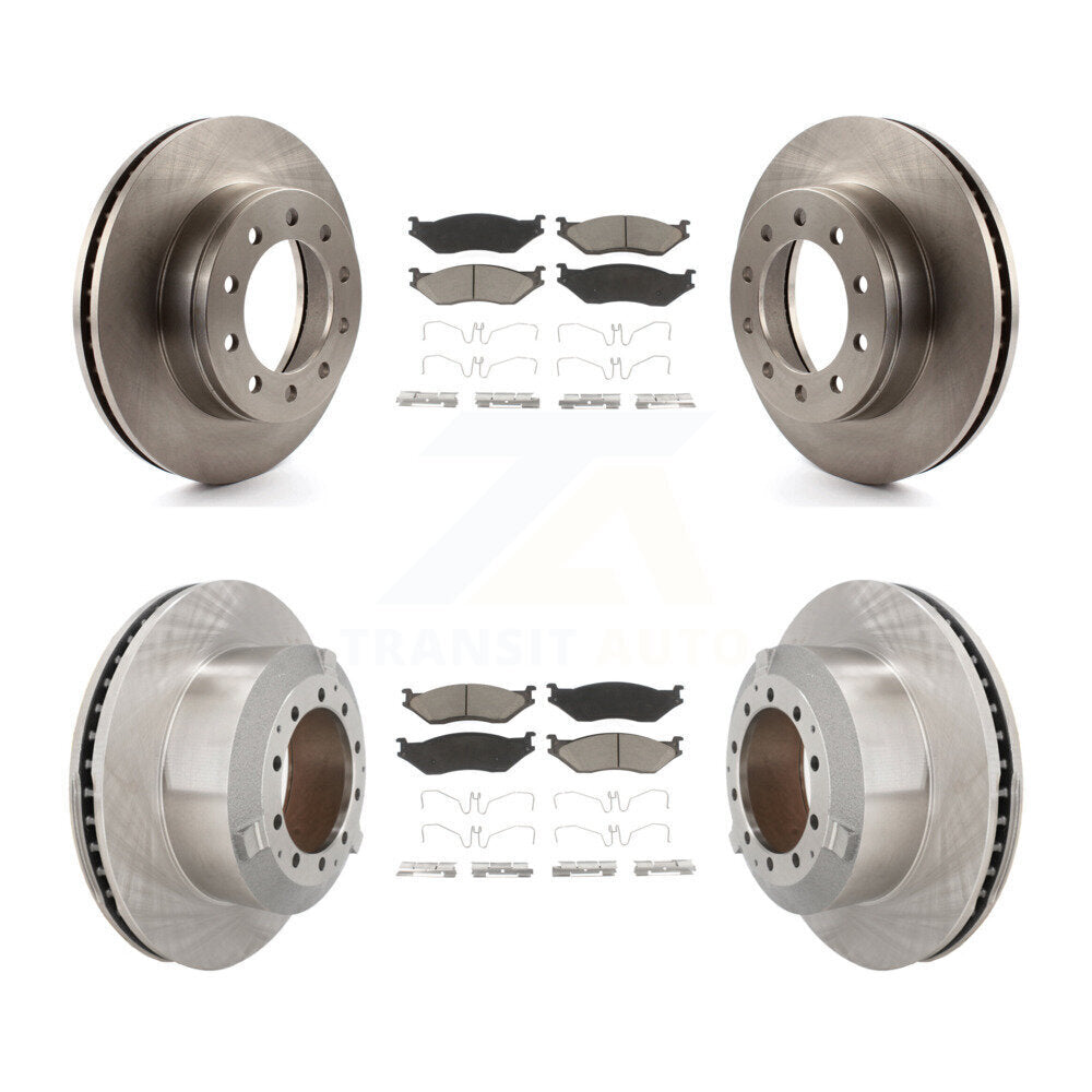 Disc Rotors and Ceramic Brake Pads Kit-K8C-103337 - Kit.bestparts.ca