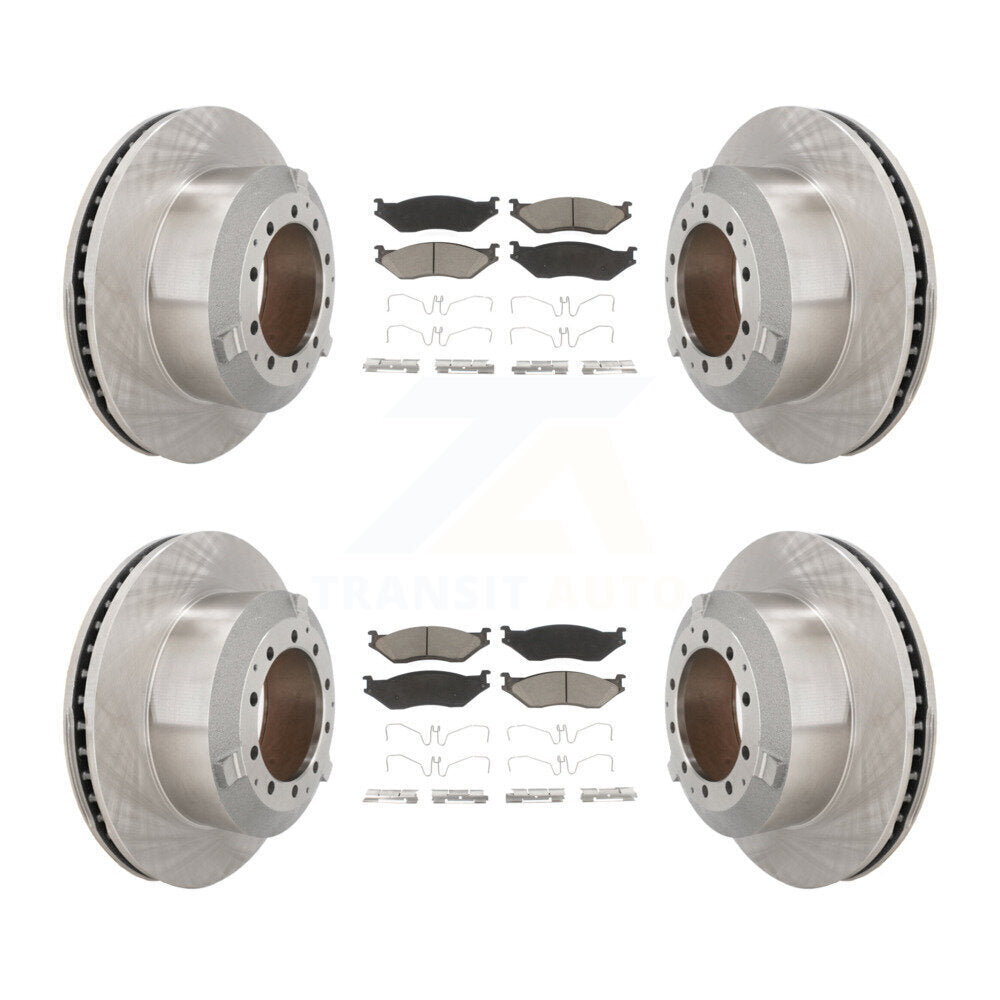 Disc Rotors and Ceramic Brake Pads Kit-K8C-103339 - Kit.bestparts.ca