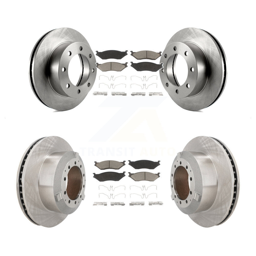 Disc Rotors and Ceramic Brake Pads Kit-K8C-103342 - Kit.bestparts.ca