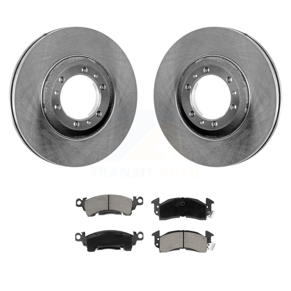 Disc Rotors and Ceramic Brake Pads Kit-K8C-103375 - Kit.bestparts.ca
