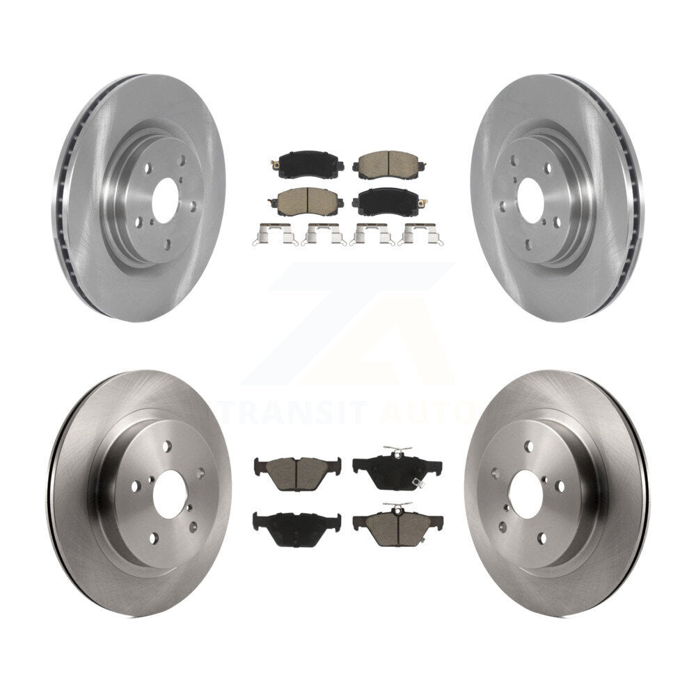 Disc Rotors and Ceramic Brake Pads Kit-K8C-103384 - Kit.bestparts.ca