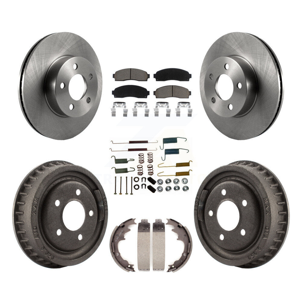 Disc Rotors and Ceramic Brake Pads Kit-K8C-103388 - Kit.bestparts.ca