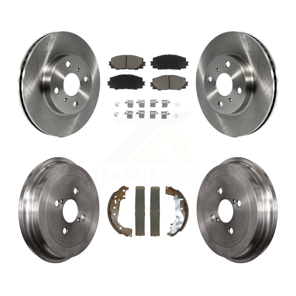 Disc Rotors and Ceramic Brake Pads Kit-K8C-103389 - Kit.bestparts.ca