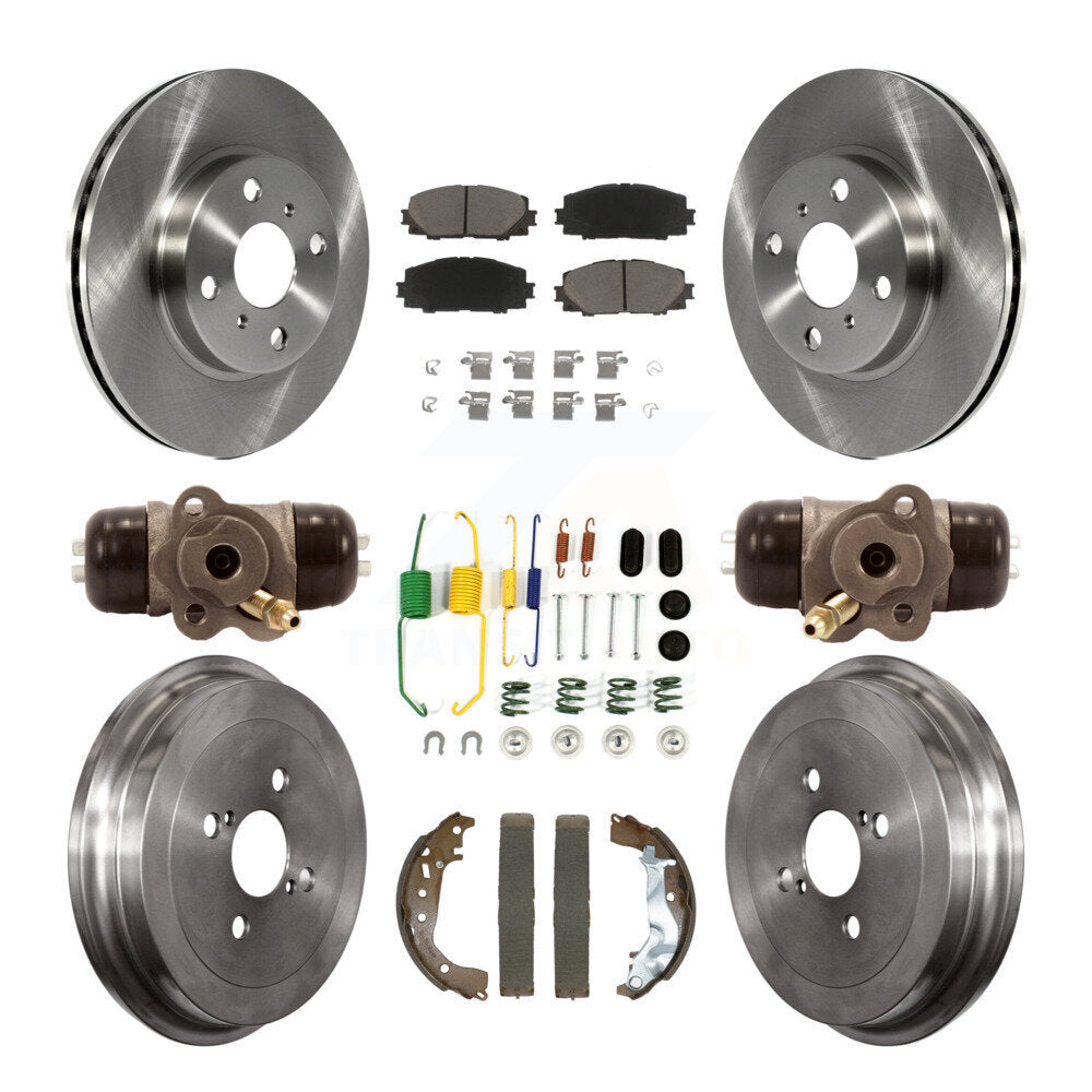 Disc Rotors and Ceramic Brake Pads Kit-K8C-103391 - Kit.bestparts.ca