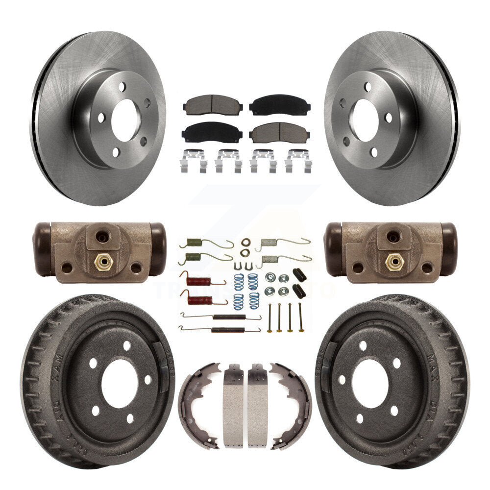 Disc Rotors and Ceramic Brake Pads Kit-K8C-103393 - Kit.bestparts.ca Kit.bestparts.ca