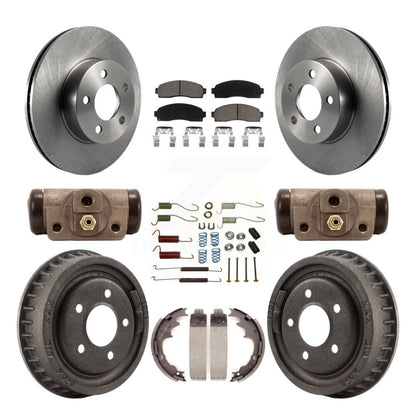 Disc Rotors and Ceramic Brake Pads Kit-K8C-103393 - Kit.bestparts.ca