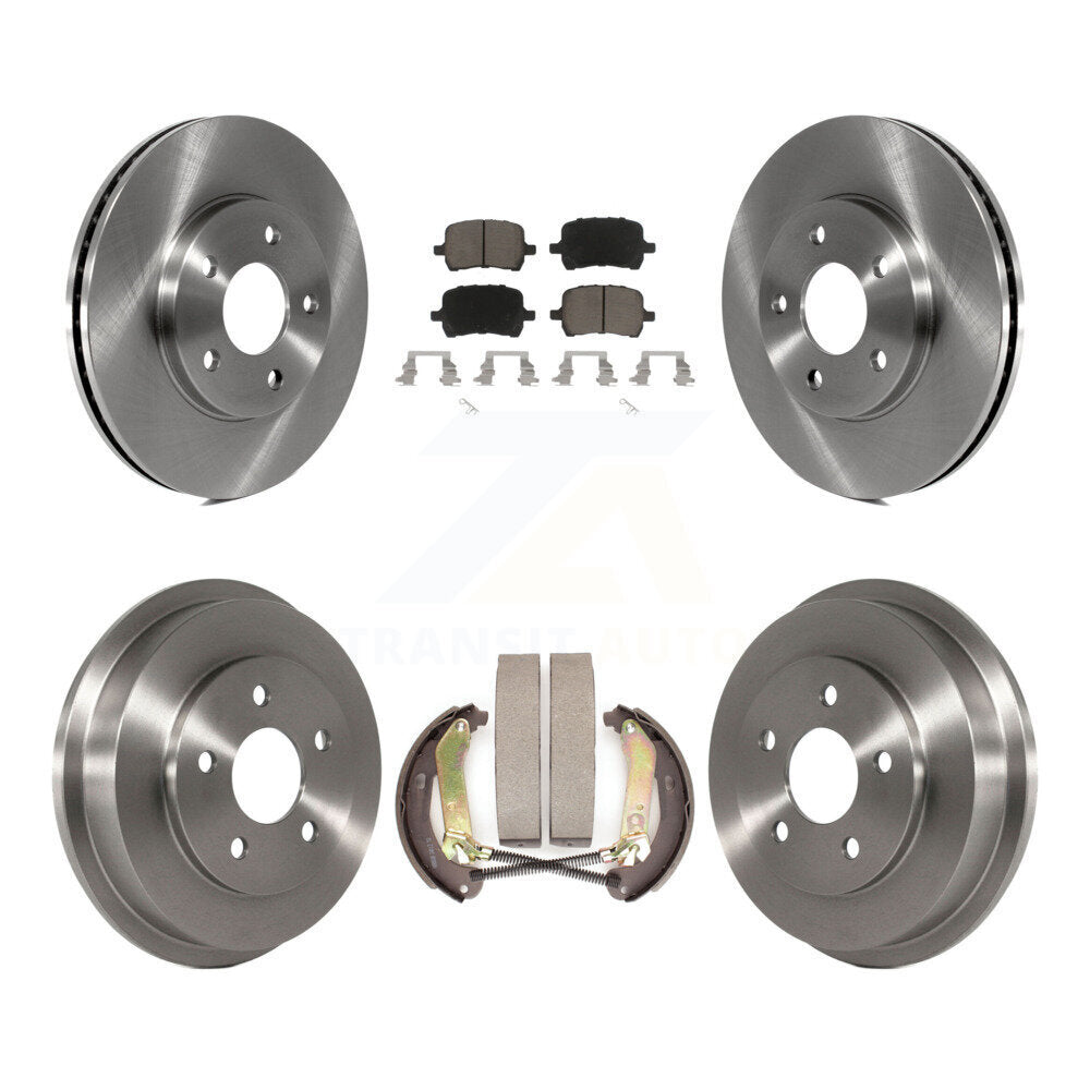 Disc Rotors and Ceramic Brake Pads Kit-K8C-103395 - Kit.bestparts.ca