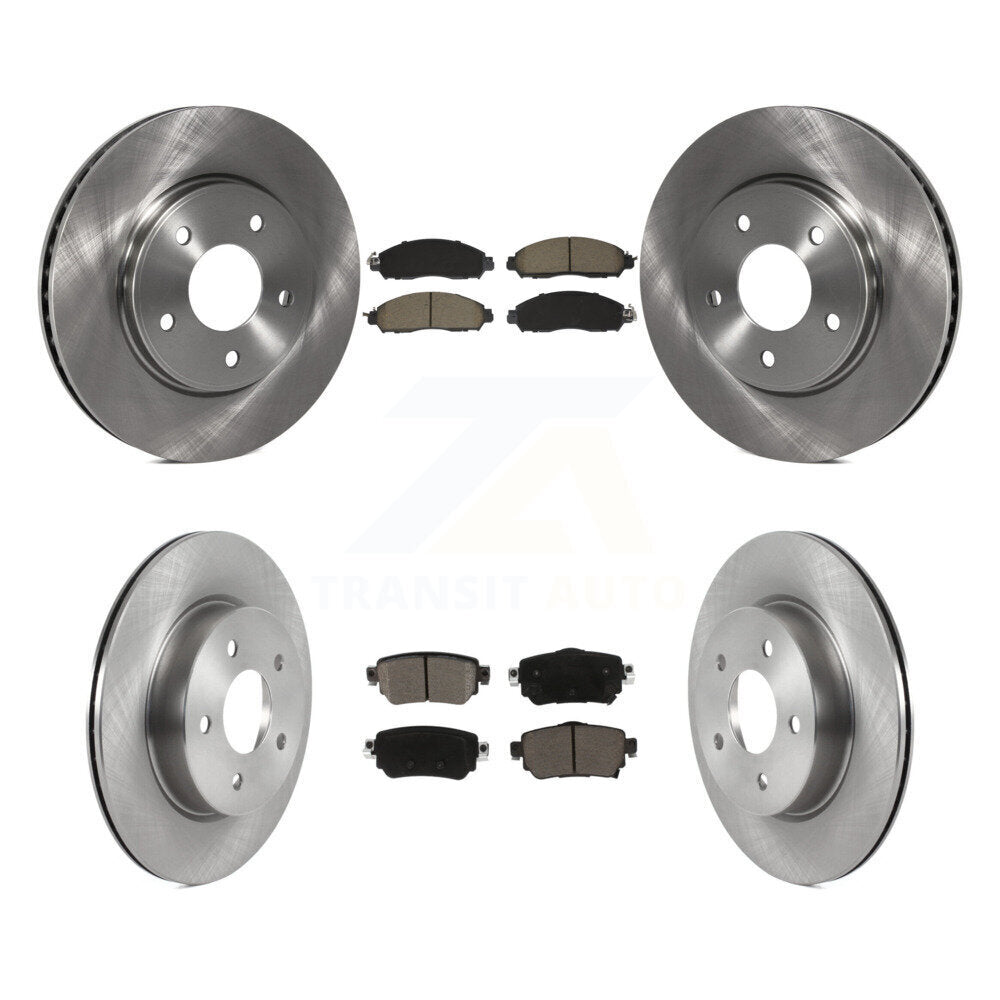 Disc Rotors and Ceramic Brake Pads Kit-K8C-103396