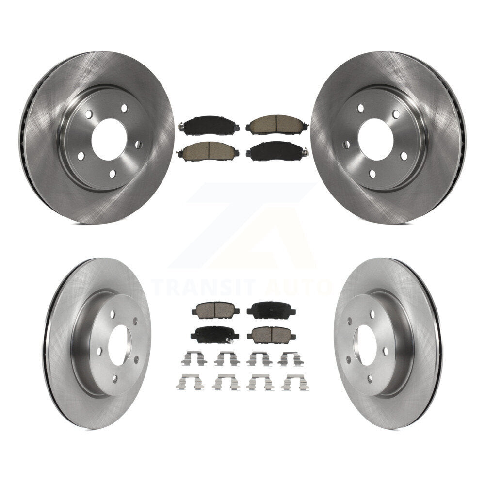 Disc Rotors and Ceramic Brake Pads Kit-K8C-103398 Kit.bestparts.ca