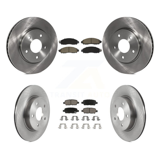 Disc Rotors and Ceramic Brake Pads Kit-K8C-103398
