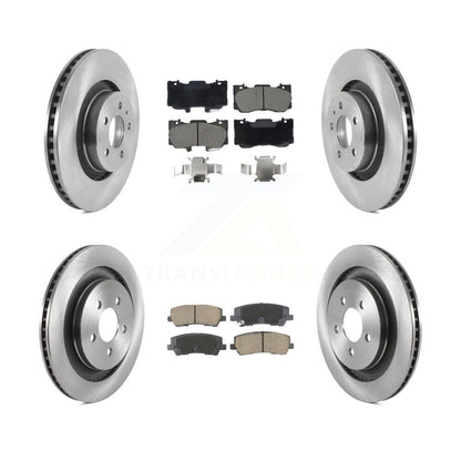 Disc Rotors and Ceramic Brake Pads Kit-K8C-103403 - Kit.bestparts.ca
