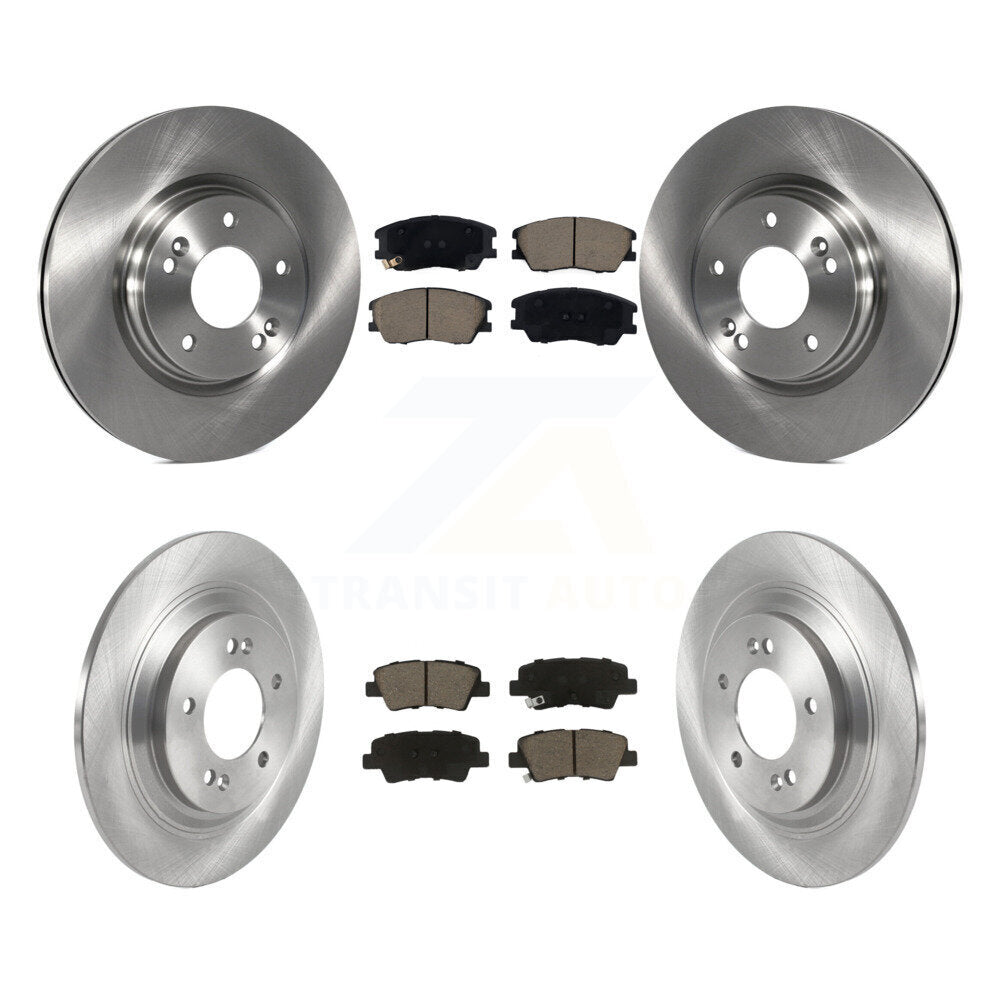 Disc Rotors and Ceramic Brake Pads Kit-K8C-103411 - Kit.bestparts.ca