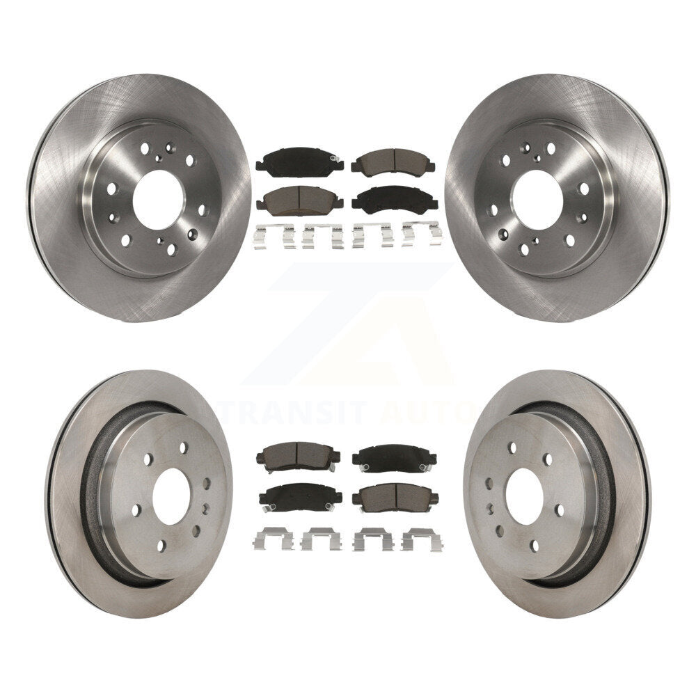 Disc Rotors and Ceramic Brake Pads Kit-K8C-103413 - Kit.bestparts.ca Kit.bestparts.ca