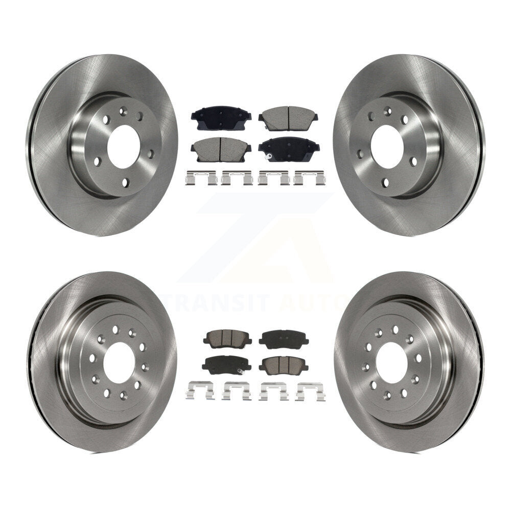 Disc Rotors and Ceramic Brake Pads Kit-K8C-103414 - Kit.bestparts.ca Kit.bestparts.ca