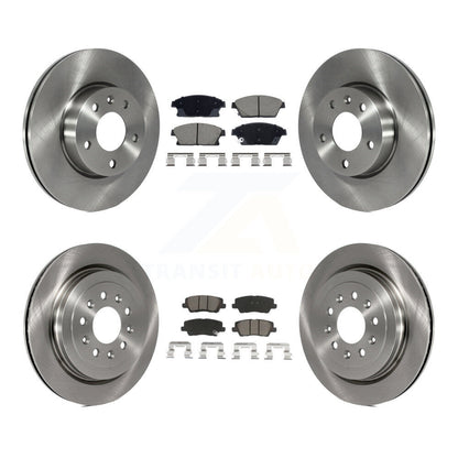 Disc Rotors and Ceramic Brake Pads Kit-K8C-103414 - Kit.bestparts.ca