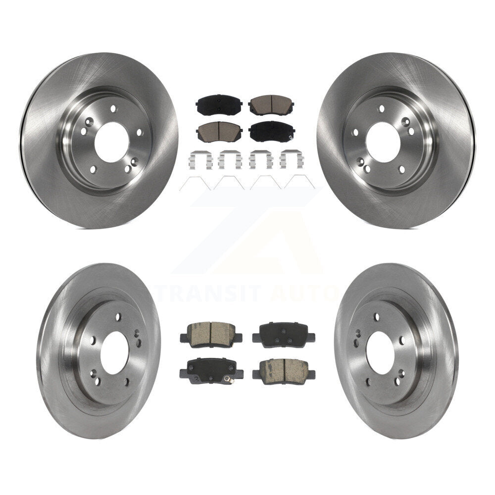 Disc Rotors and Ceramic Brake Pads Kit-K8C-103417 - Kit.bestparts.ca Kit.bestparts.ca