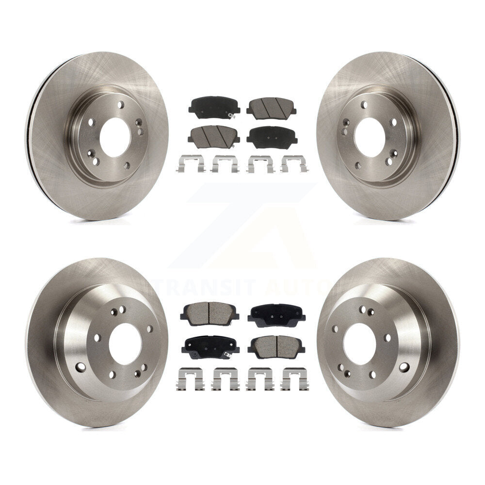 Disc Rotors and Ceramic Brake Pads Kit-K8C-103422 - Kit.bestparts.ca