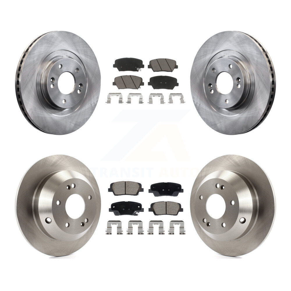 Disc Rotors and Ceramic Brake Pads Kit-K8C-103423 - Kit.bestparts.ca Kit.bestparts.ca