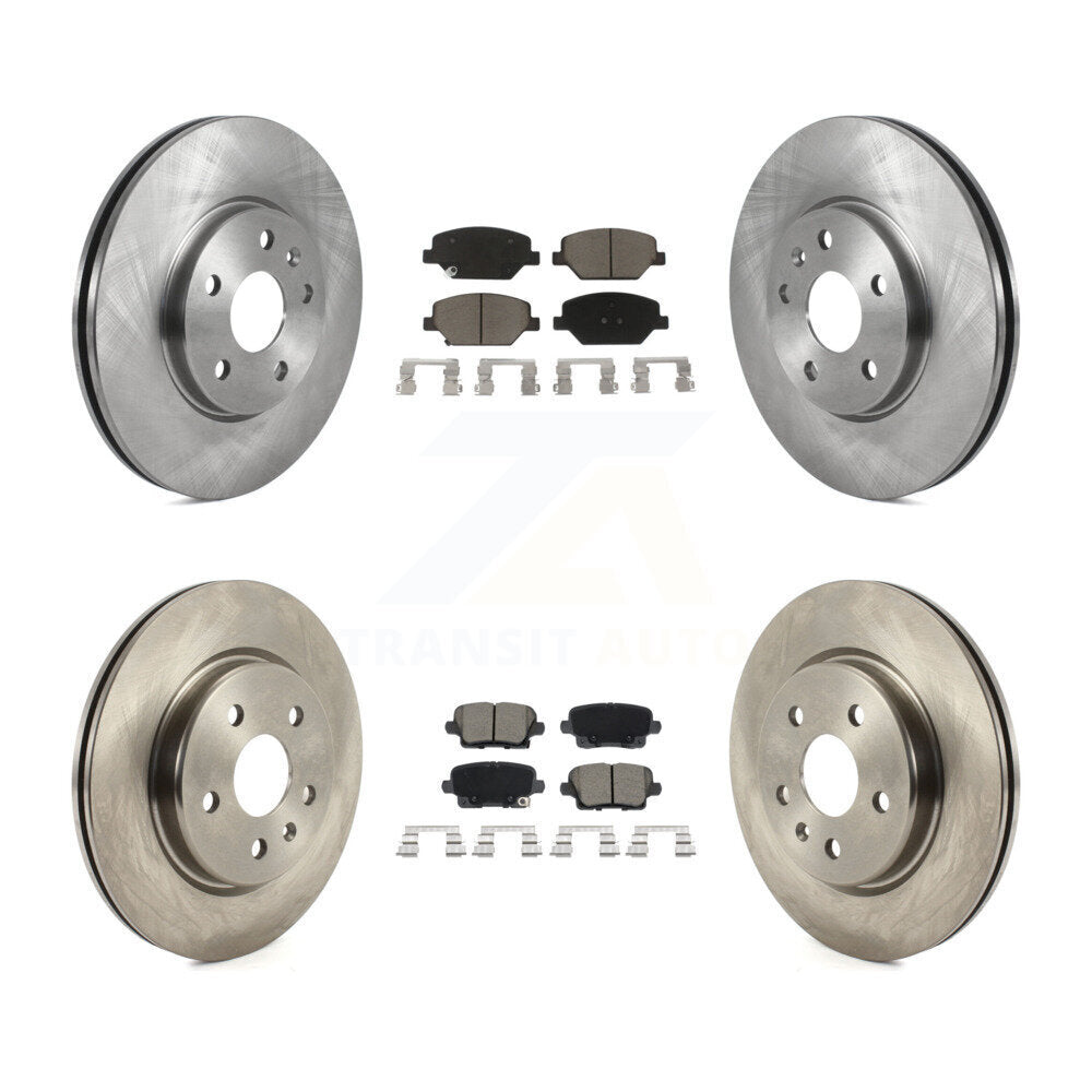 Disc Rotors and Ceramic Brake Pads Kit-K8C-103424 - Kit.bestparts.ca Kit.bestparts.ca