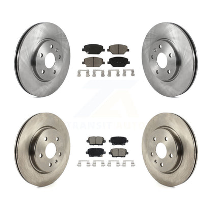 Disc Rotors and Ceramic Brake Pads Kit-K8C-103424 - Kit.bestparts.ca