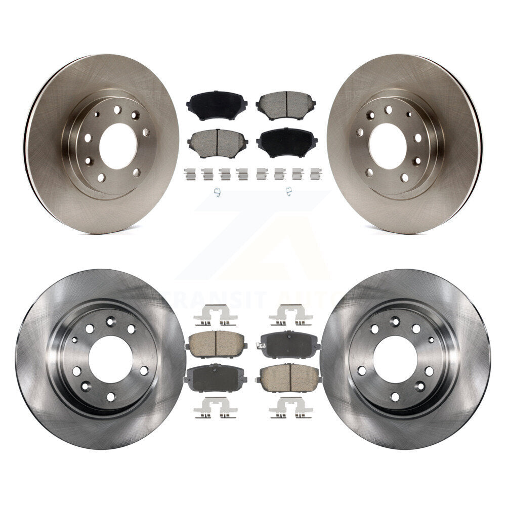 disc rotors and ceramic brake pads-k8c-103449 - Kit.bestparts.ca