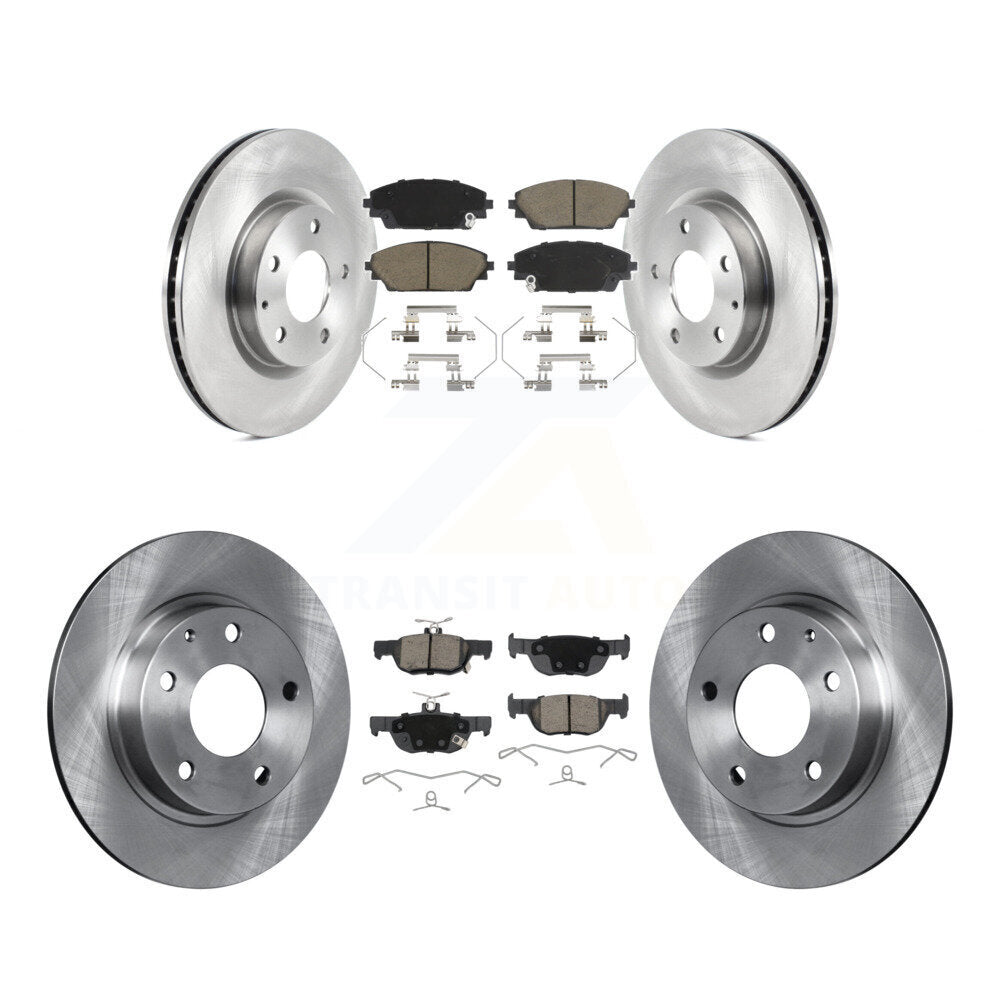 Disc Rotors and Ceramic Brake Pads Kit-K8C-103452 - Kit.bestparts.ca
