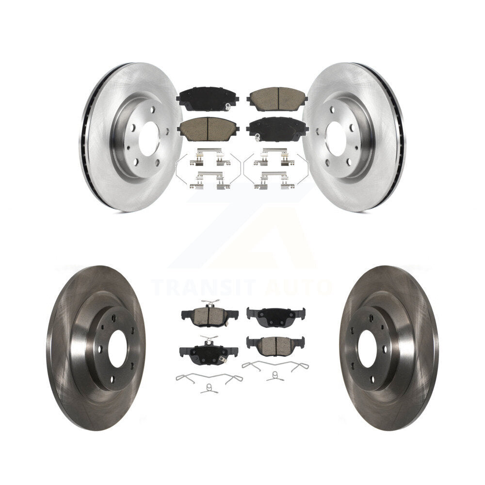 Disc Rotors and Ceramic Brake Pads Kit-K8C-103453 - Kit.bestparts.ca